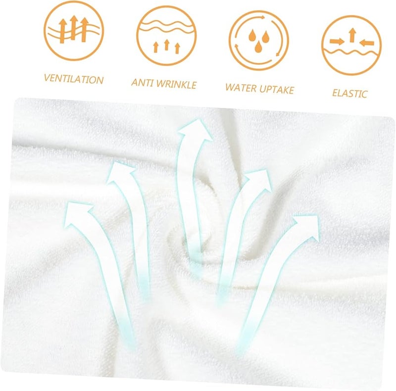 مناشف حمام مع قلنسوة 2 قطعة خفيفة الوزن عالية الجودة للجنسين للأطفال أولاد وبنات - Image 3